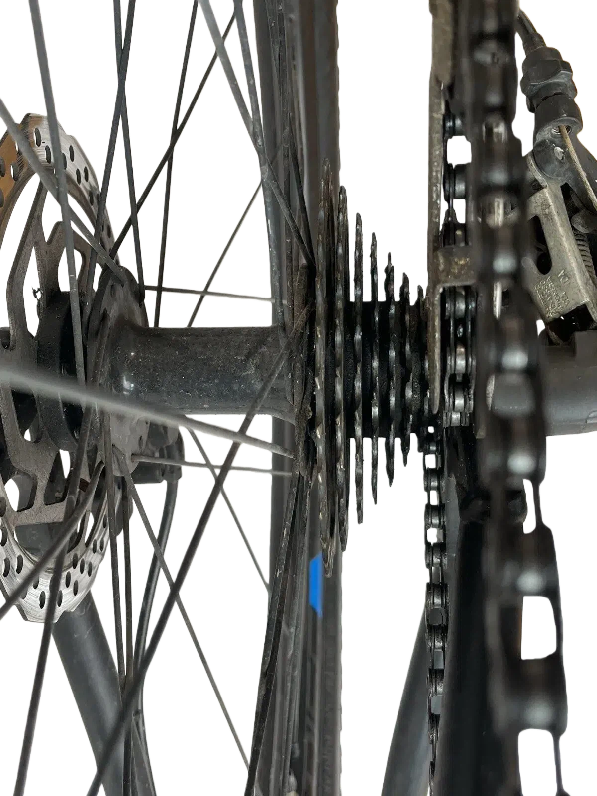 Närbild på växeln