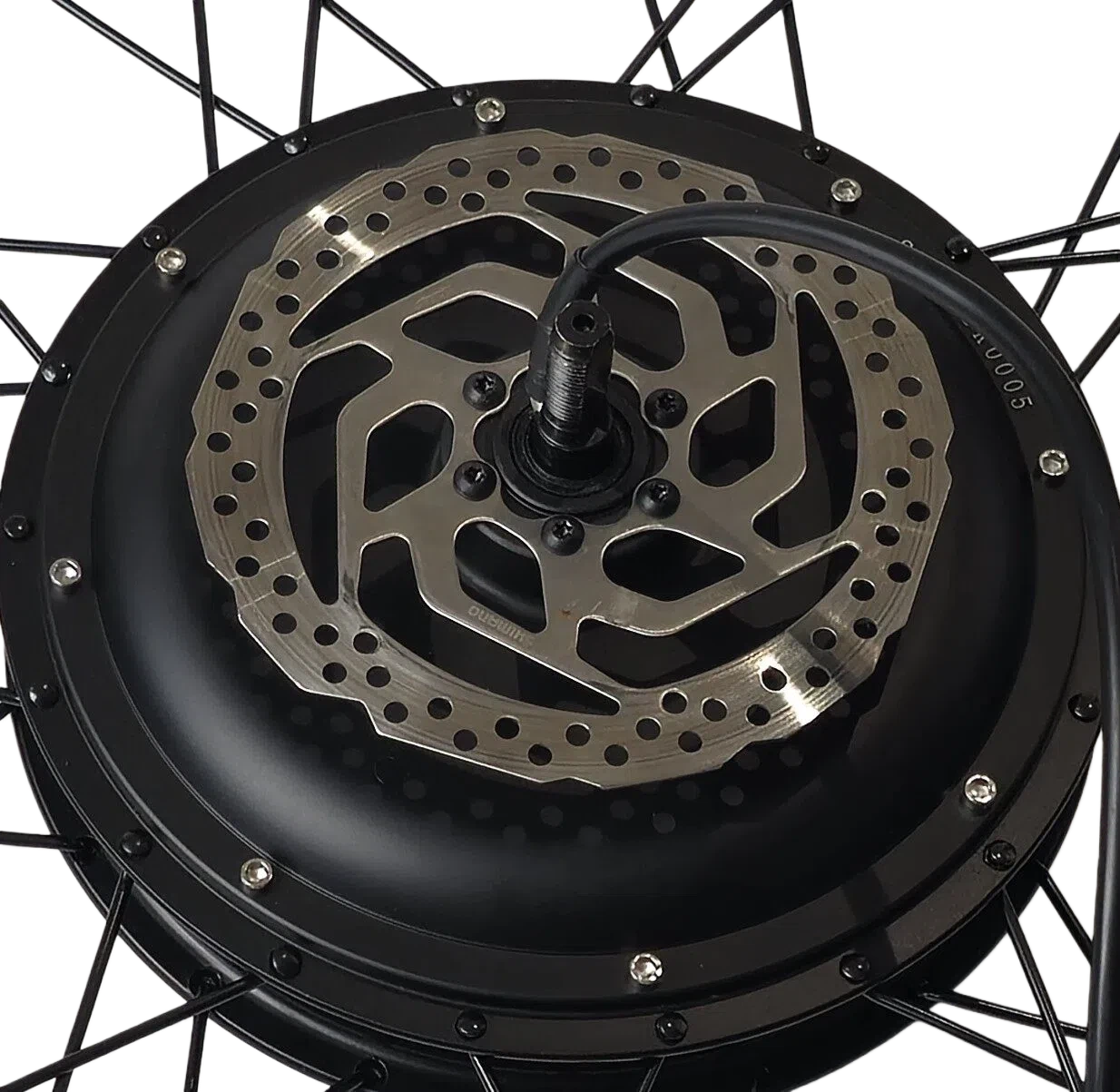 Skruva fast bromsskivan